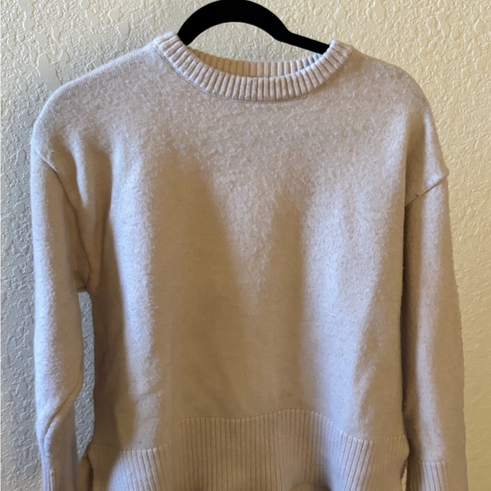 Jon & Anna Cream Crew Neck Sweater